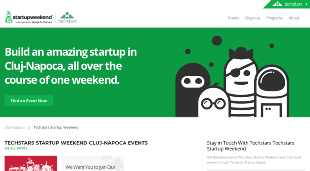 cluj.startupweekend.org