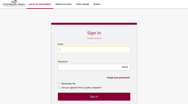 cmuconnect.coloradomesa.edu