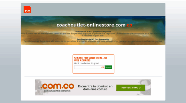 coachoutlet-onlinestore.com.co