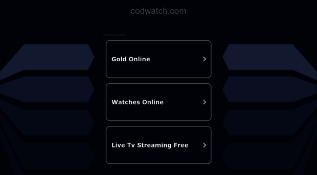 codwatch.com