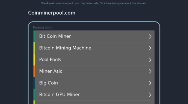 coinminerpool.com