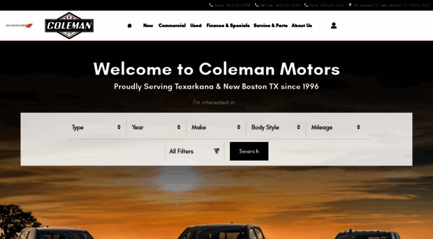 colemanmotorstexas.com