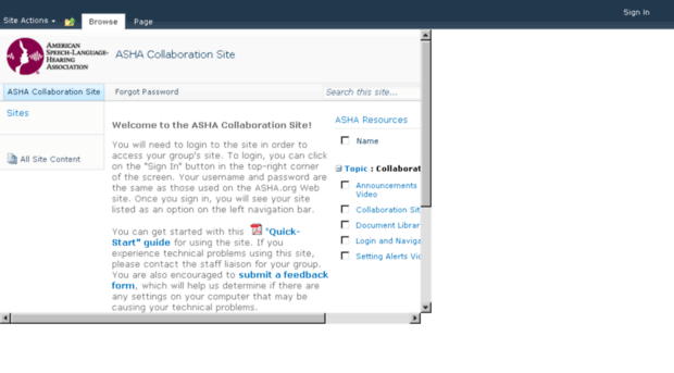 collaborate.asha.org