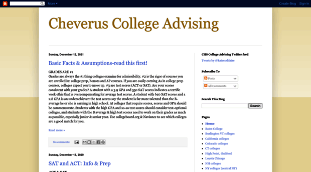 college.cheverus.org