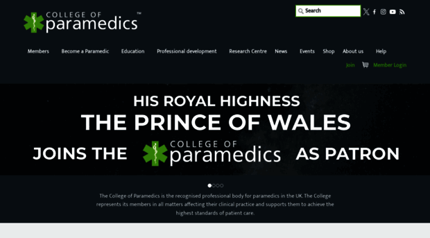 collegeofparamedics.co.uk