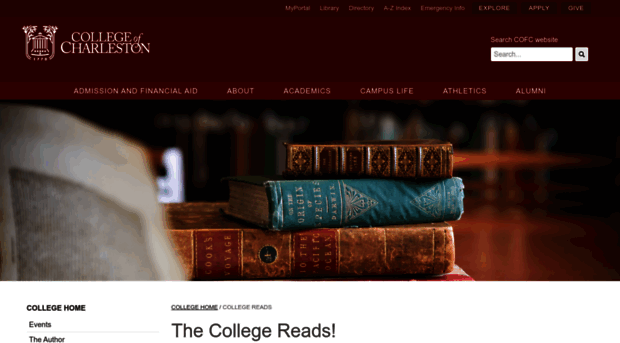 collegereads.cofc.edu