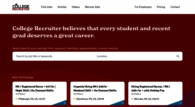 collegerecruiter.com