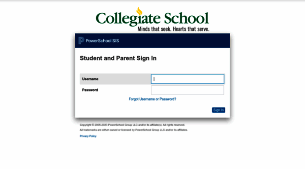 collegiate.powerschool.com