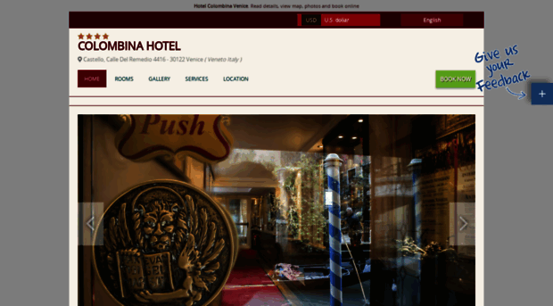 colombina.hotelinvenice.com