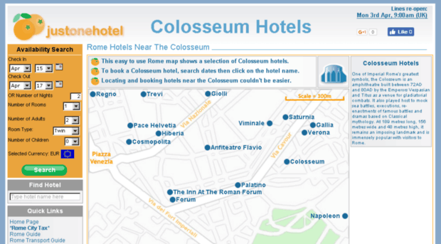 colosseumhotels.com