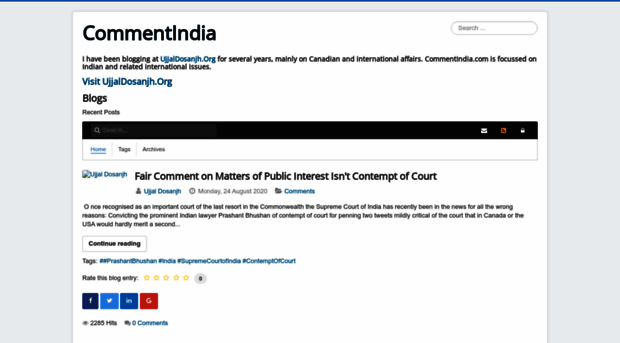 commentindia.in