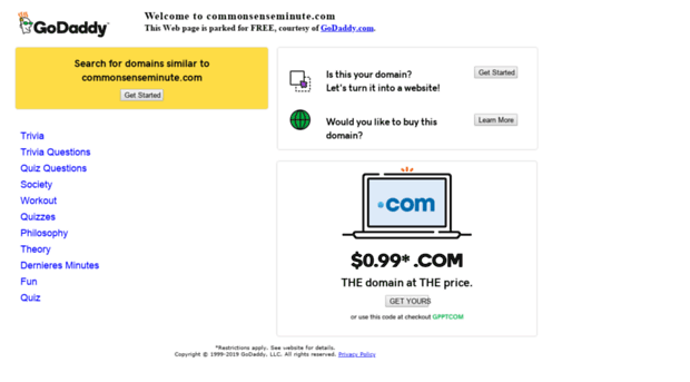 commonsenseminute.com