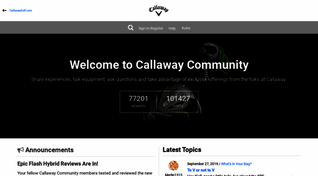 community.callawaygolf.com