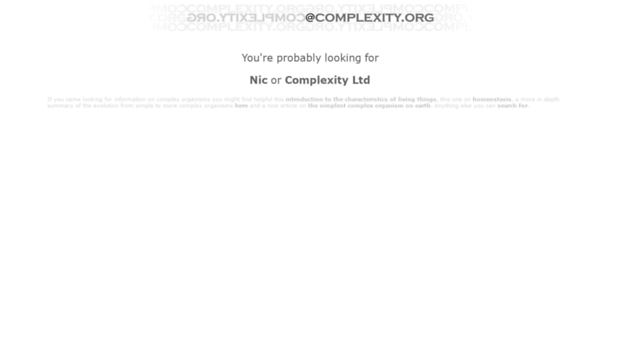 complexity.org