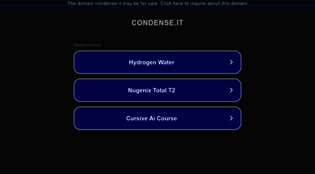 condense.it