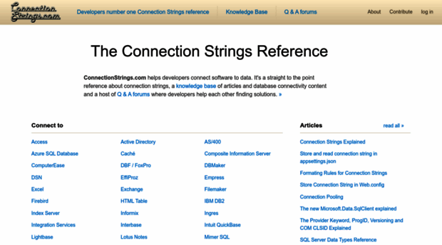 connectionstrings.com