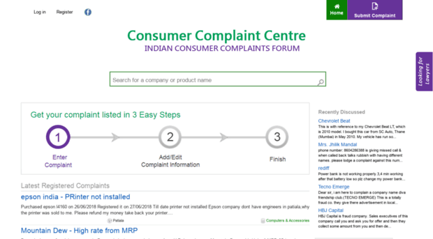 consumercomplaintscentre.com