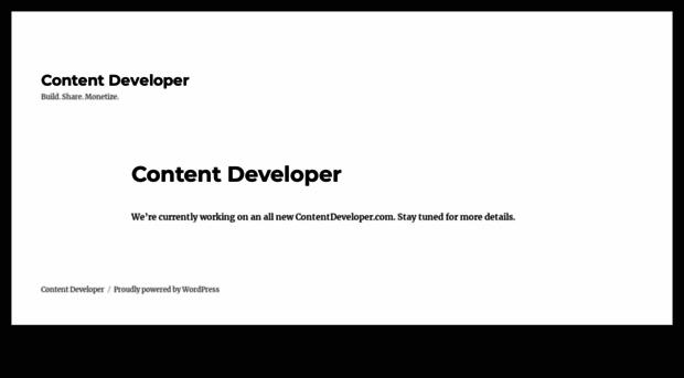 contentdeveloper.com