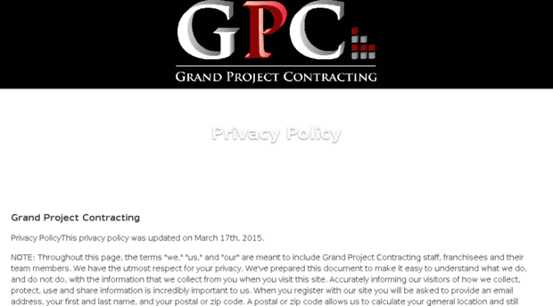 contest.grandprojectcontracting.com