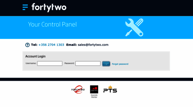 controlpanel.fortytwo.com