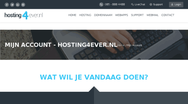 controlpanel.hosting4ever.nl