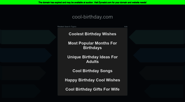cool-birthday.com