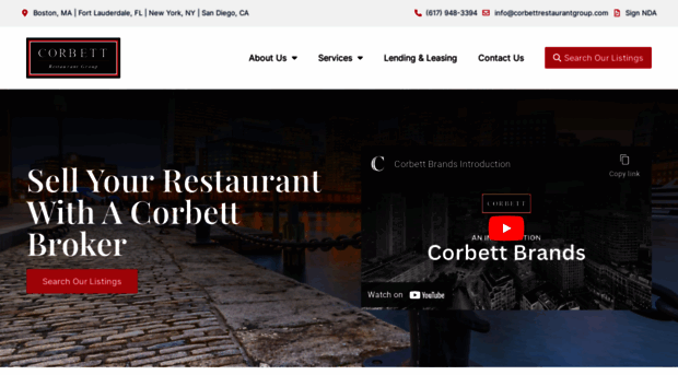 corbettrestaurantgroup.com