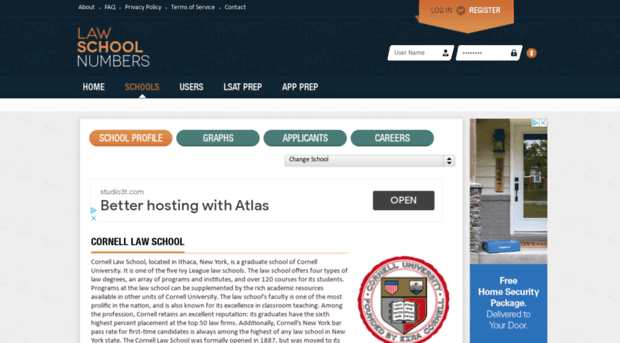 cornell.lawschoolnumbers.com