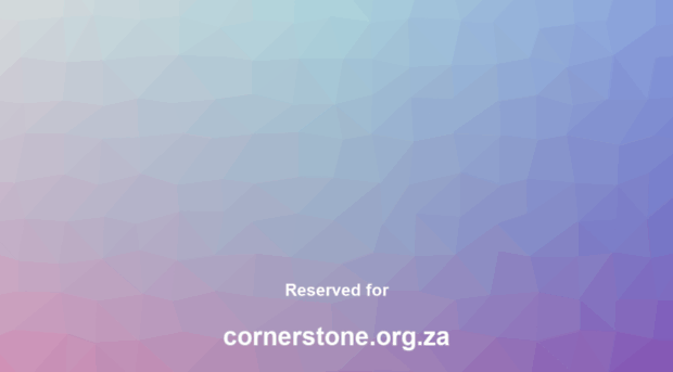 cornerstone.org.za