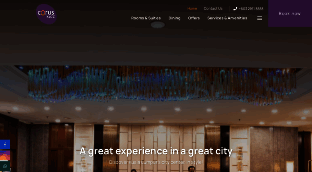 corushotelkl.com