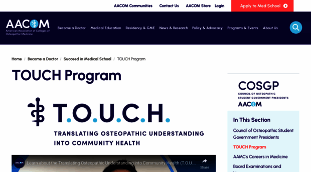cosgptouch.aacom.org