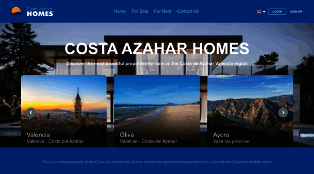 costaazaharhomes.com