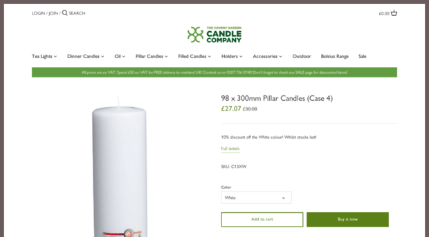 coventgardencandles.co.uk