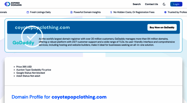 coyotepopclothing.com