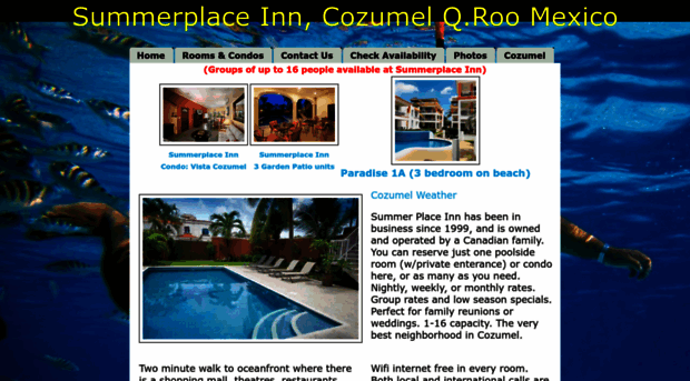 cozumelbedandbreakfast.com