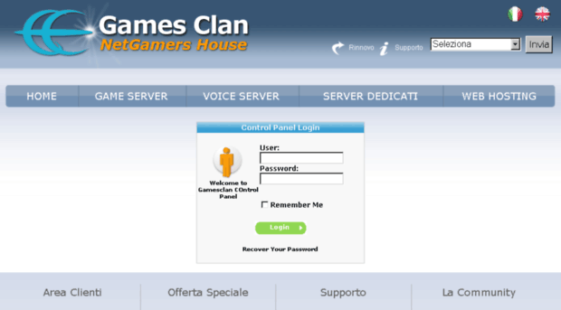 cp.gamesclan.com