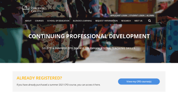 cpdcourses.hiberniacollege.net