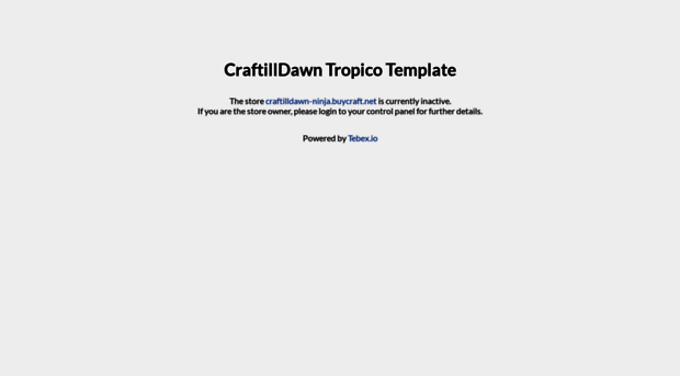 craftilldawn-ninja.buycraft.net