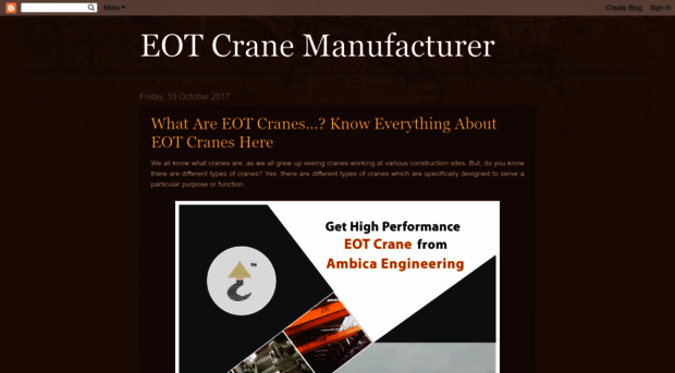 cranemanufacturers.blogspot.in