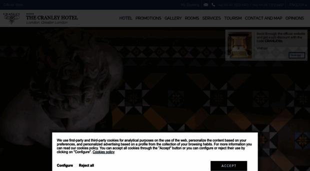 cranleyhotel.com
