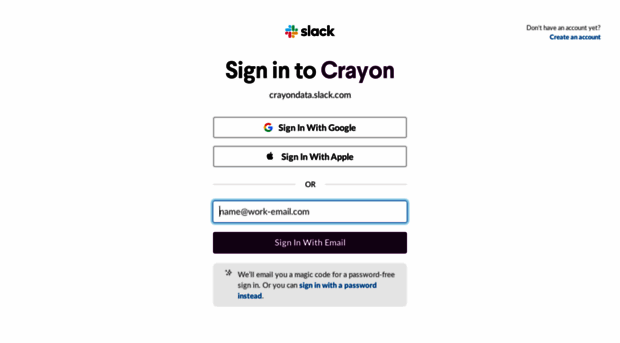 crayondata.slack.com