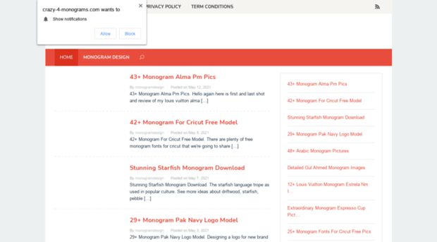 crazy-4-monograms.com