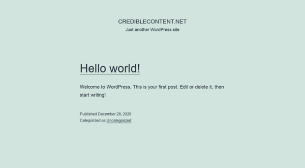 crediblecontent.net