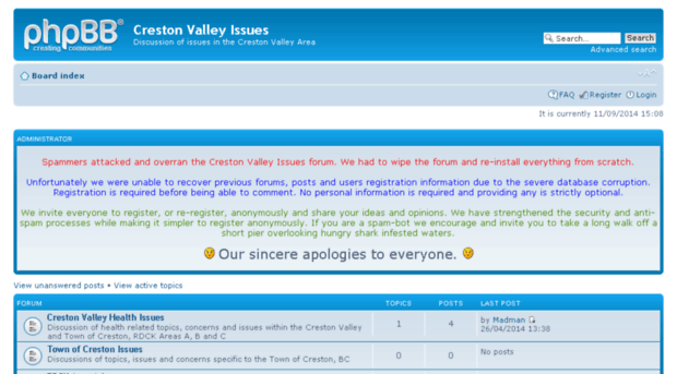 crestonvalleyissues.com