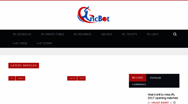 cricbot.com