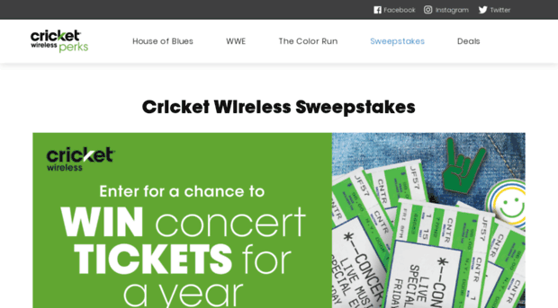 cricketsweepstakes.com
