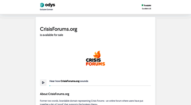 crisisforums.org