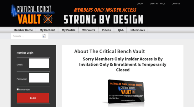 criticalbenchvault.com