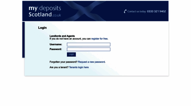 crm.mydepositsscotland.co.uk