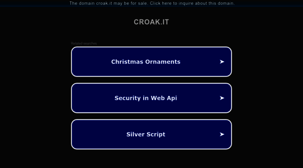 croak.it